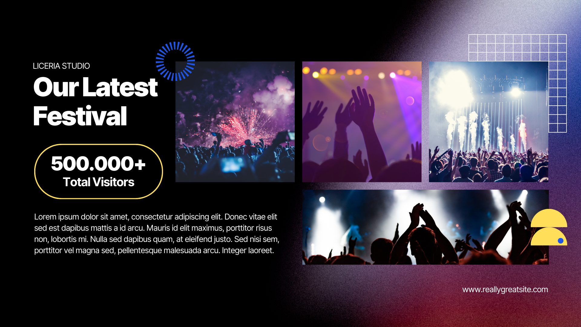 Dark Gradient Music Festival Presentation